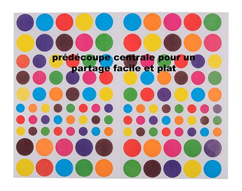 28 1488  ronds 8 couleurs