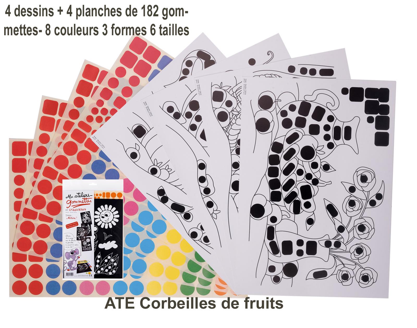 89 -ATE Corbeilles de Fruits