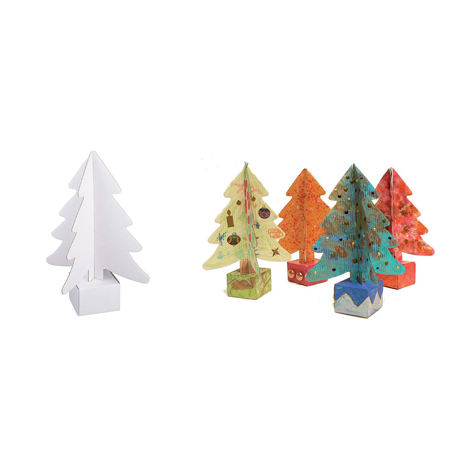 18 Sapin 24 cm avec socle