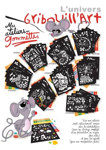 vignette catalogue l univers gribouillart